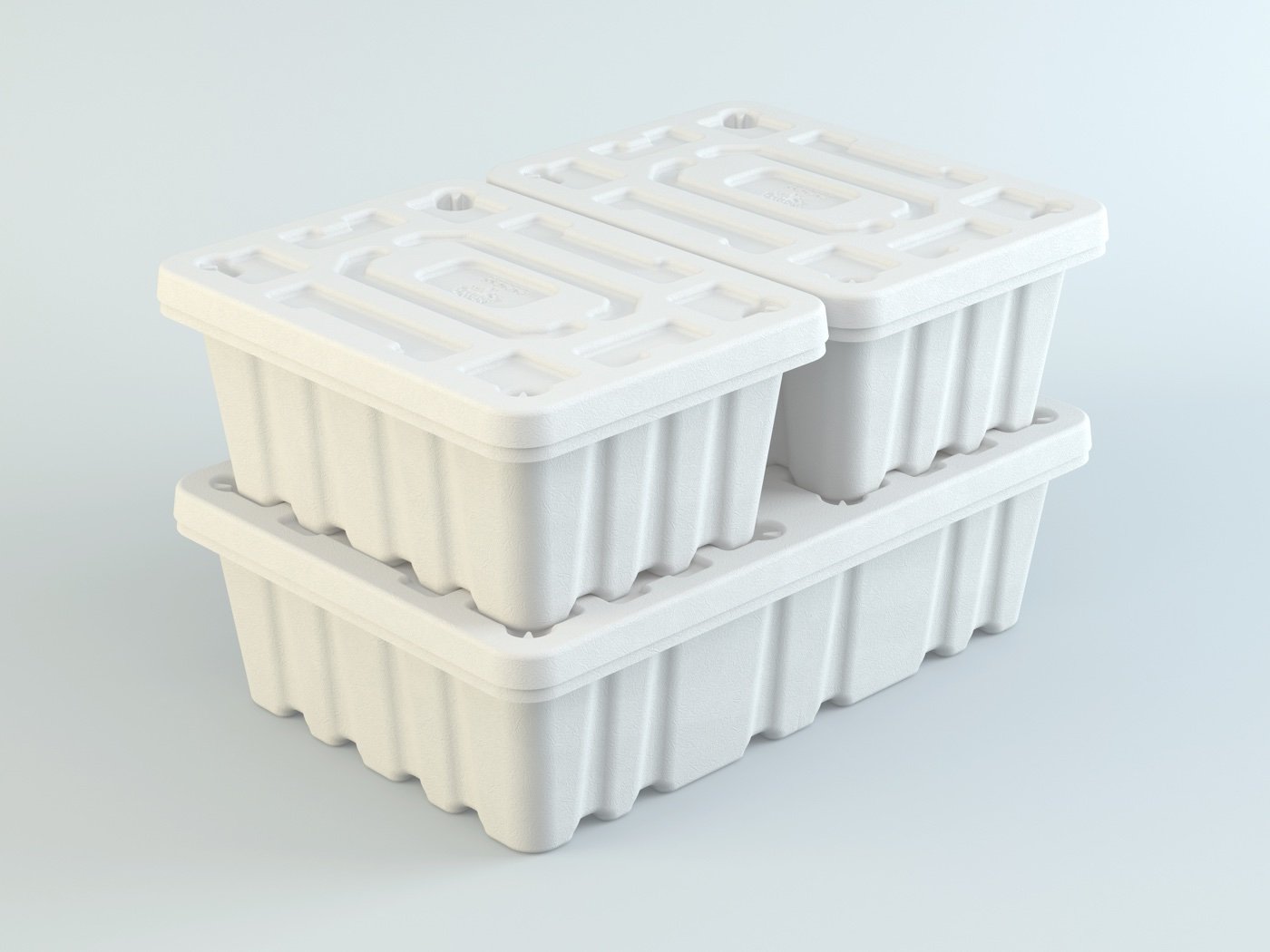 Fiber Box Large (26L / 27.5 Qt)